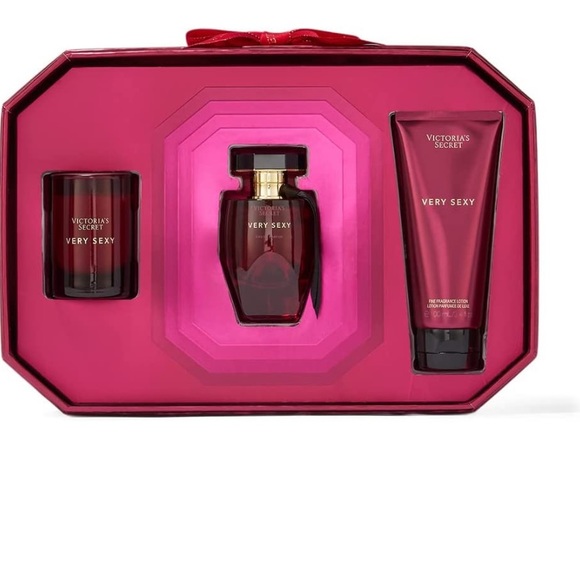 Victoria's Secret Other - NEW Victoria’s Secret Very Sexy Gift Set Candle Lotion Perfume